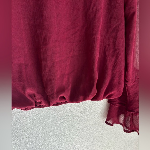 Embroidered, Long Sleeve Blouse - Picture 6 of 12